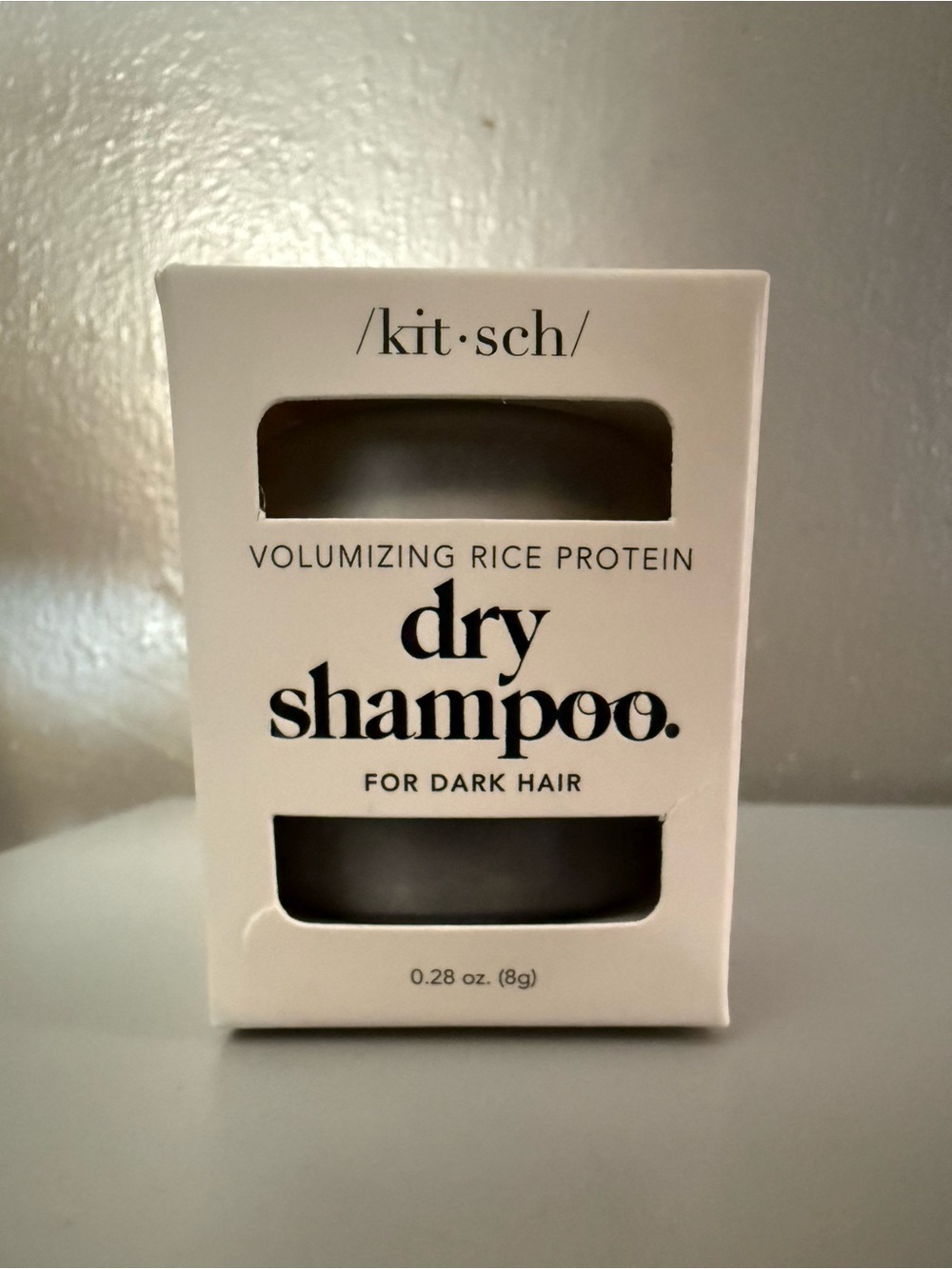 Kitsch Volumizing Rice Protein Dry Shampoo for Dark Hair (Made in USA)